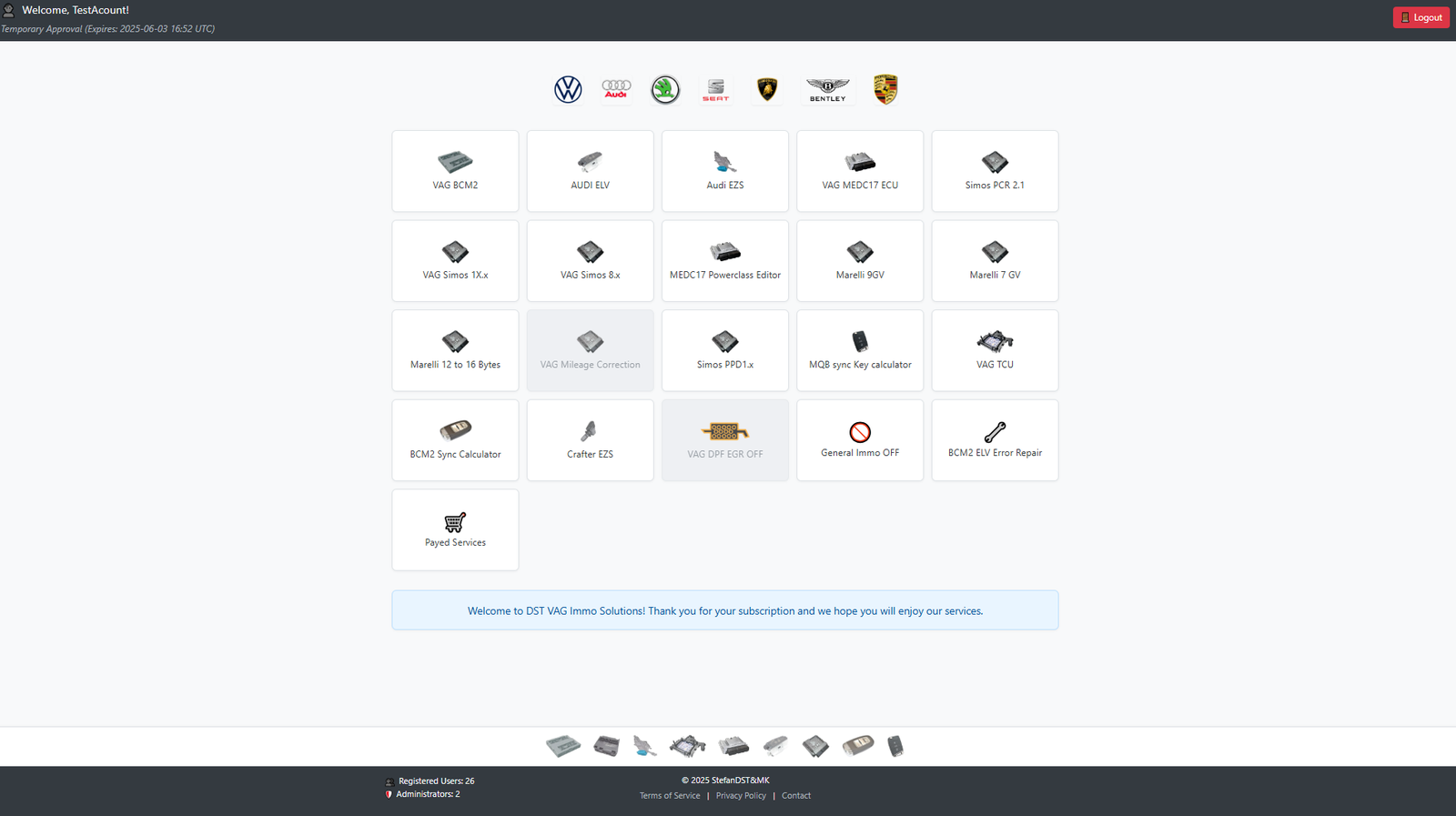 Overall Website Features